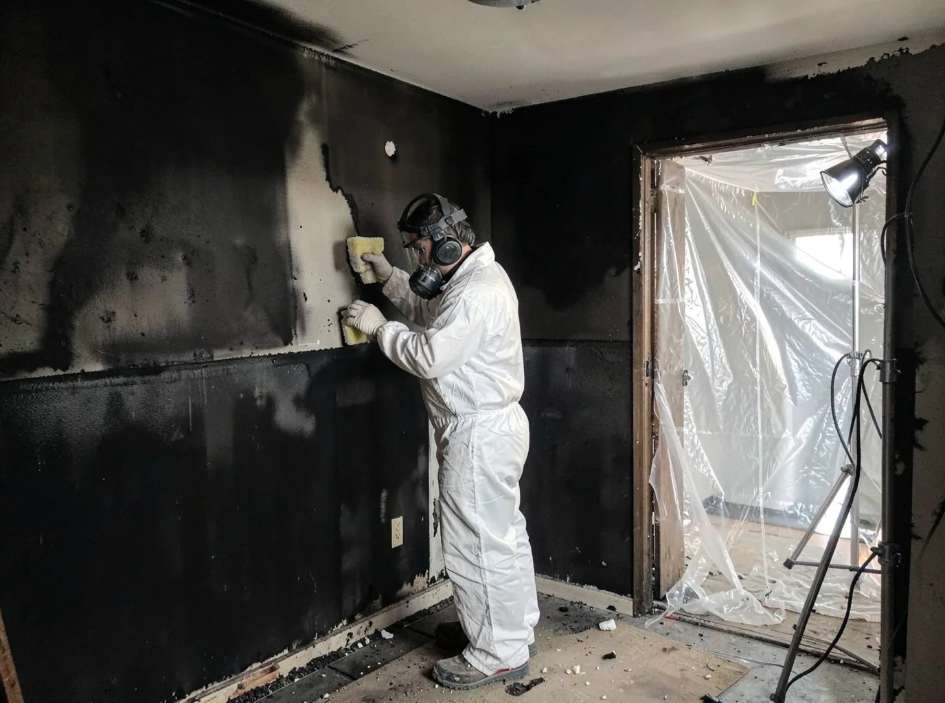 Fire Damage Restoration company in Bellflower, MO